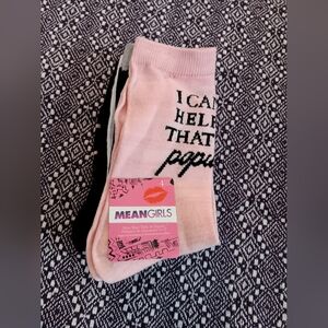 Mean Girls 4 pack Socks Brand New